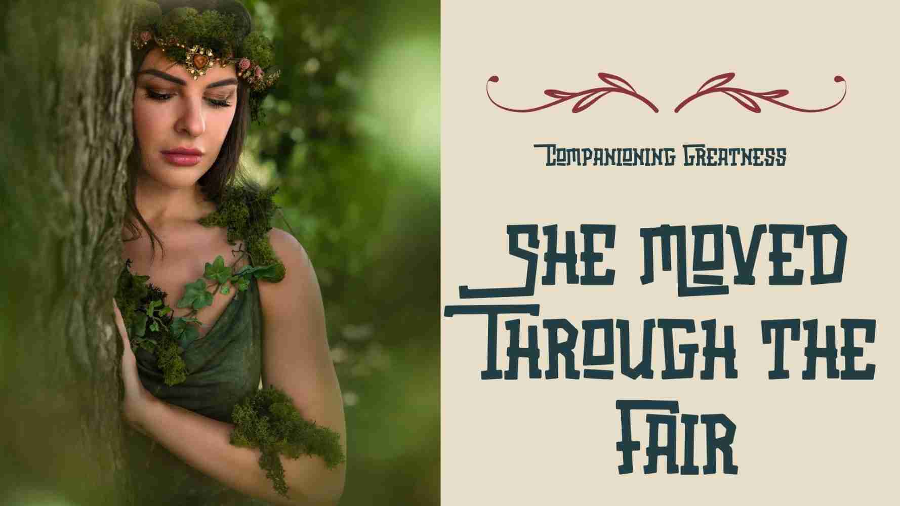 she moved through the fair lyrics meaning