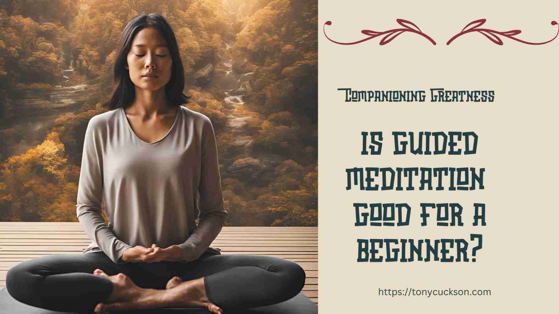 is guided meditation good for beginners